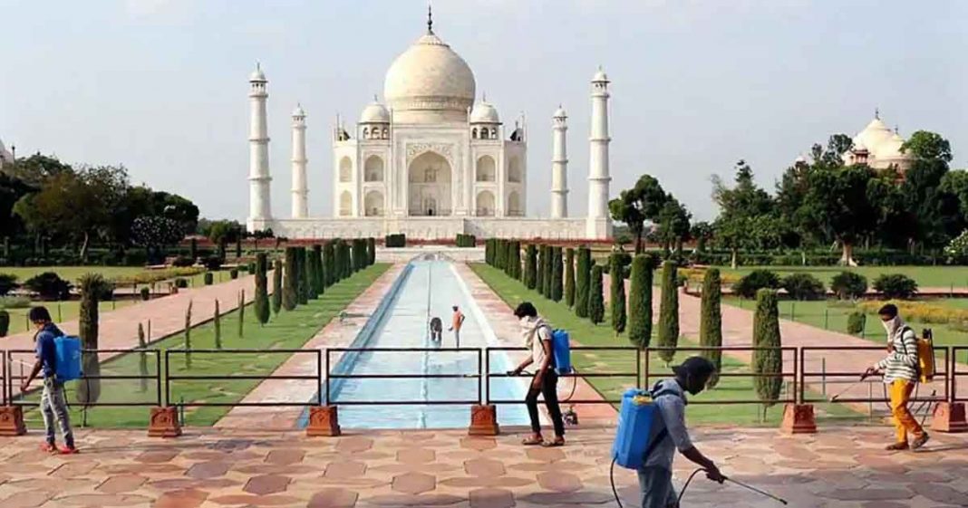 Taj Mahal reopened
