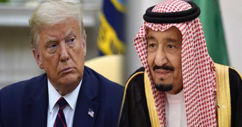 Trump believes Saudi Arabia