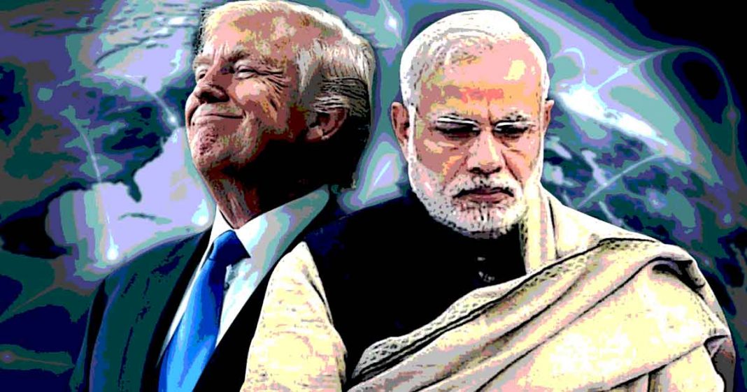 Trump questioned India