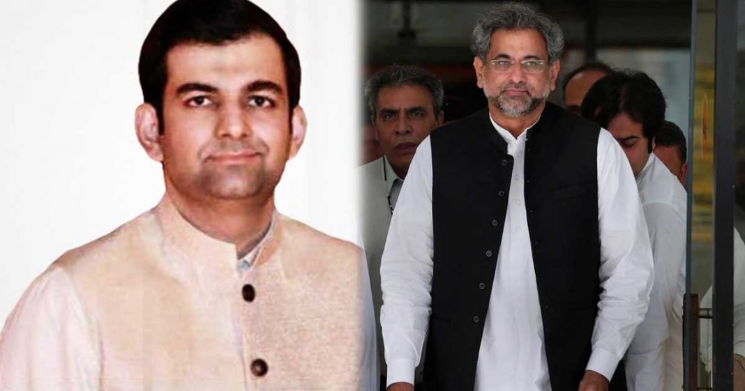 Shahid Khaqan Abbasi’s son
