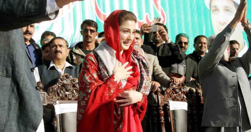 Maryam Nawaz attend APC