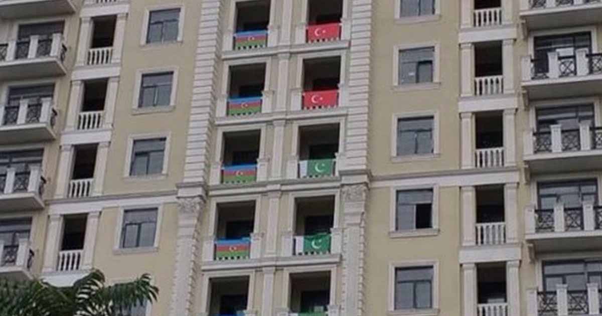 Pakistan Flags Hoisted In Azerbaijan As Gratitude For Support Against Armenian Aggression