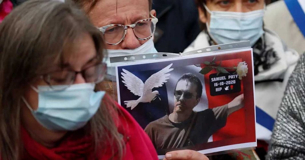 Teacher beheaded France