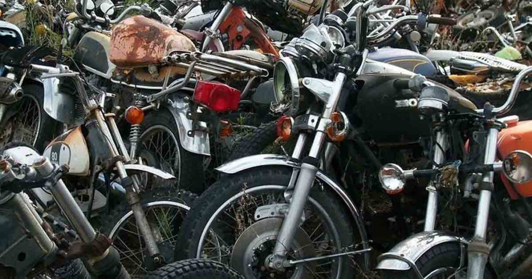 stealing motorcycles