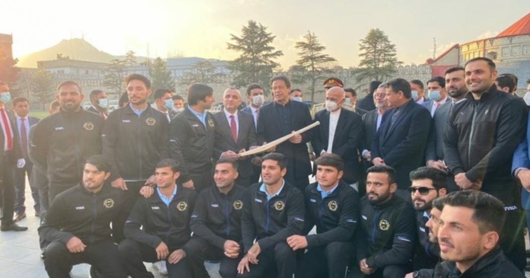 Afghan cricket team Khan