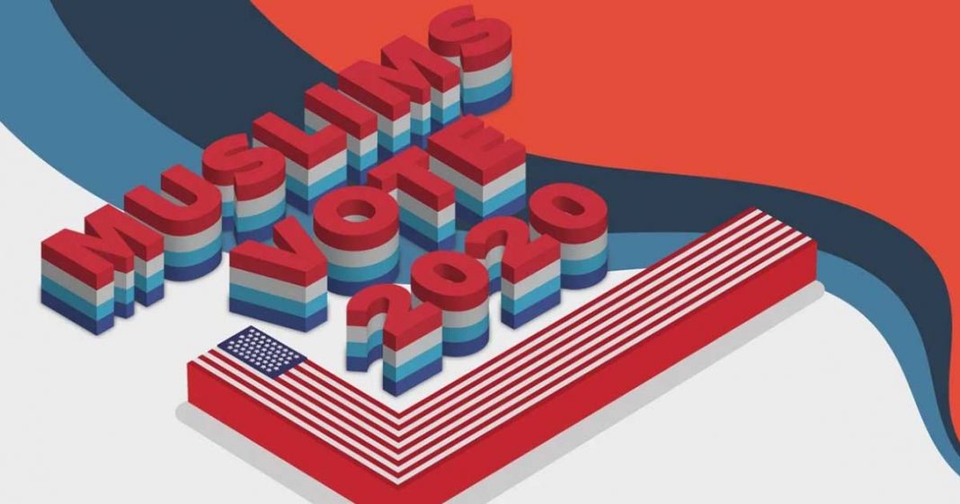 American Muslims vote