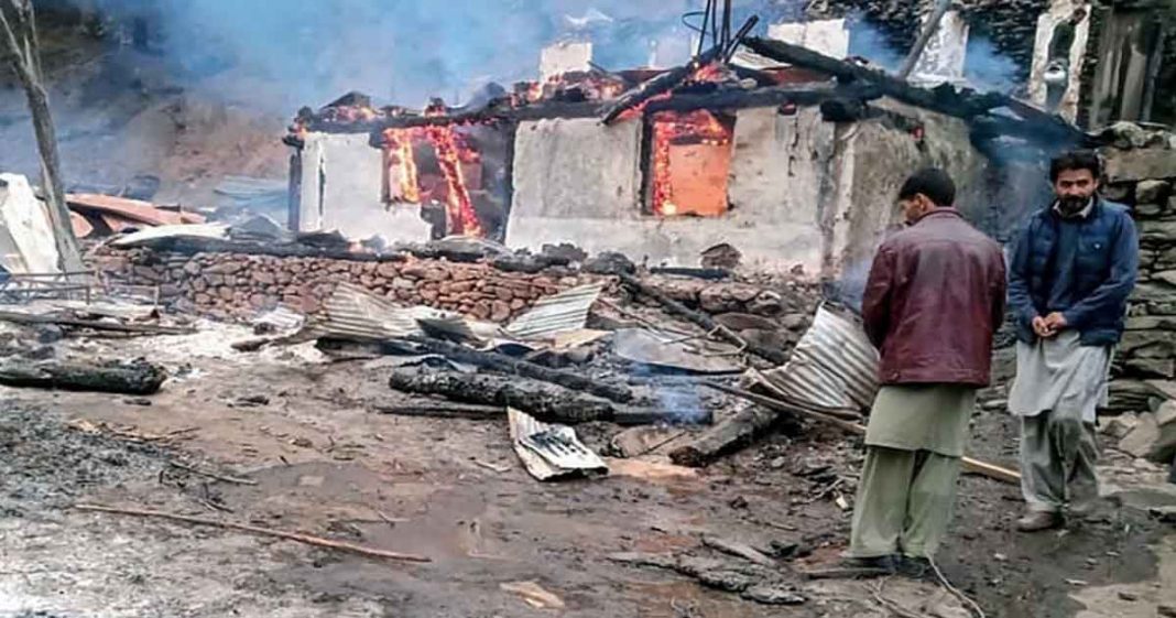 tensions flare in Kashmir