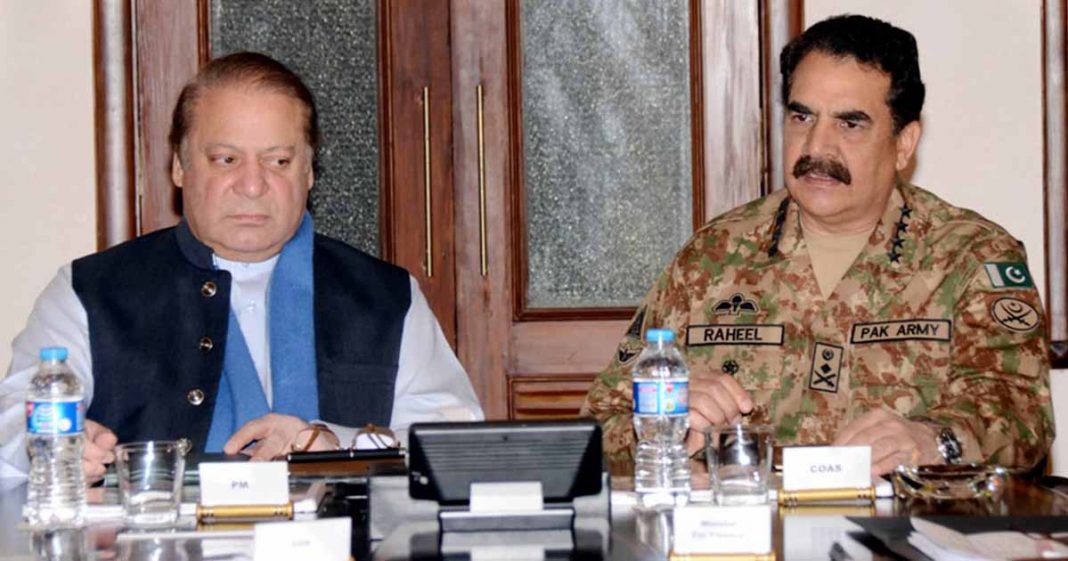 General Raheel lobbying Nawaz