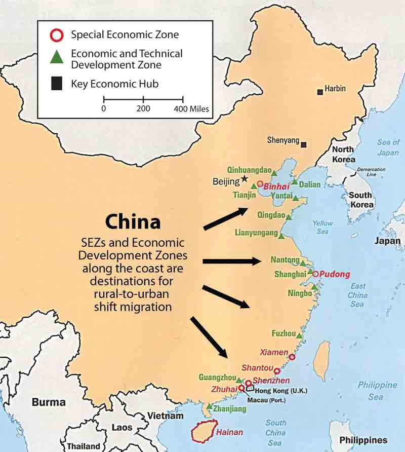 China and the history of its Special Economic Zones Global Village Space