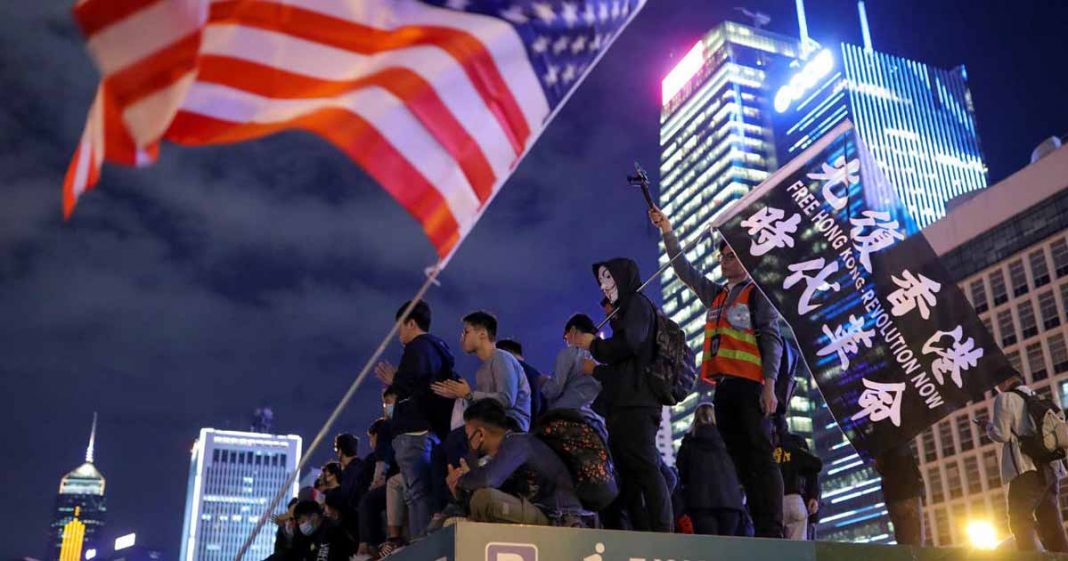 US warns China sanctions