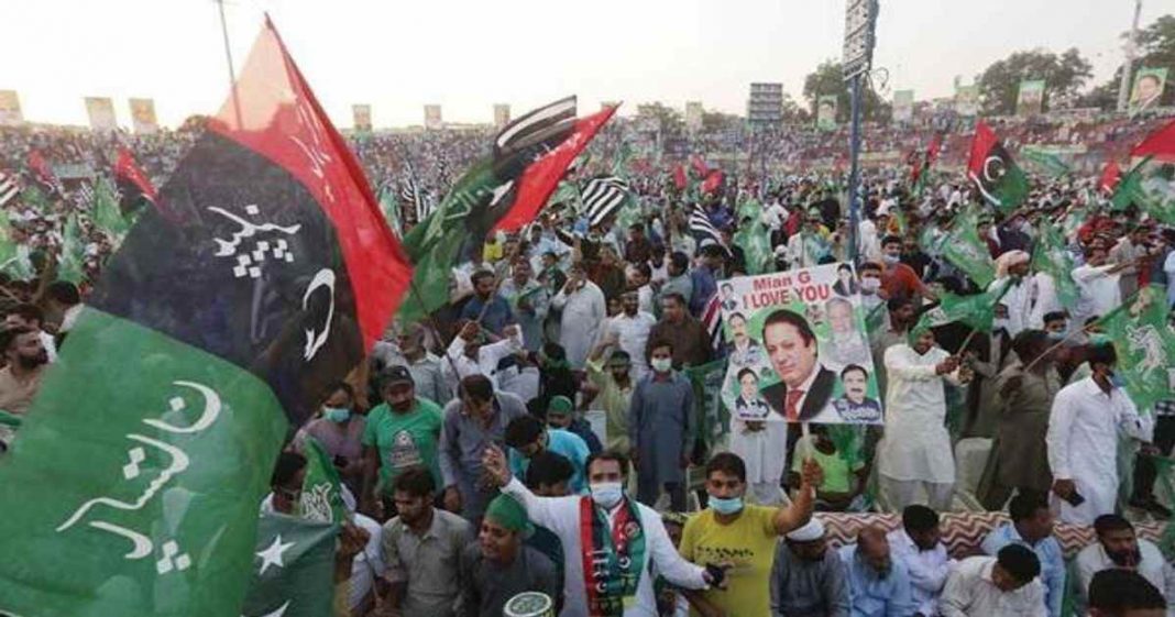 PDM anti-establishment narrative