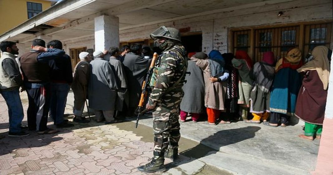 indian occupied kashmir voting