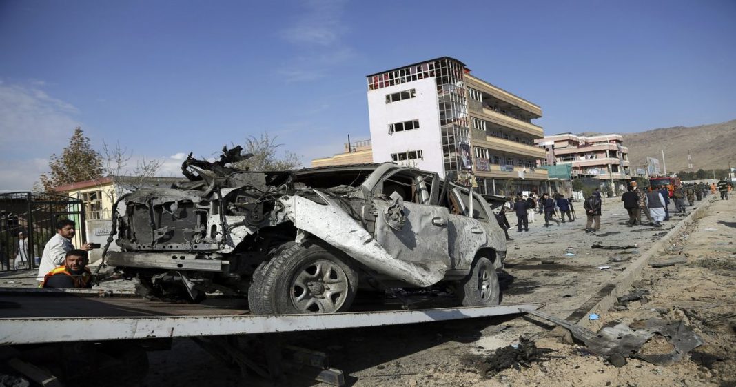 car bomb explosion in Kabul