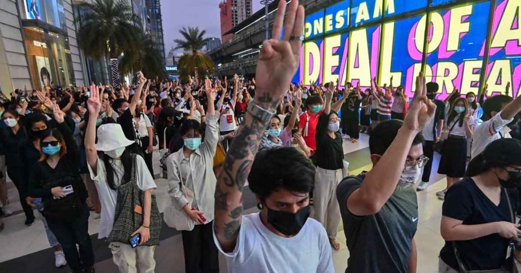 color revolutions in Thailand