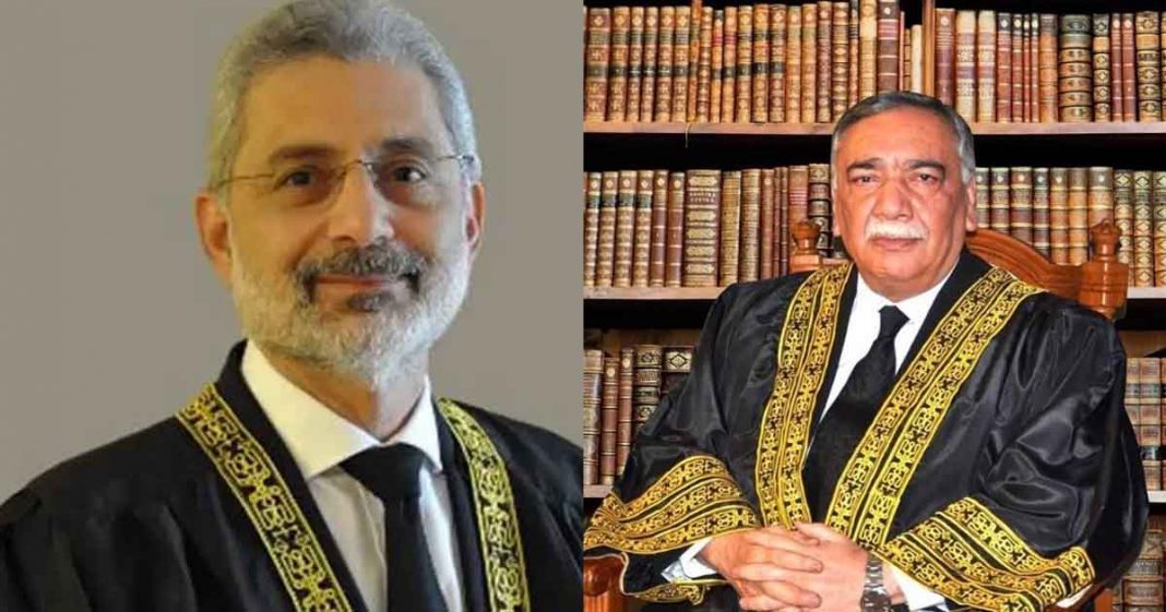Asif saeed khosa is the newly appointed chief deals justice of