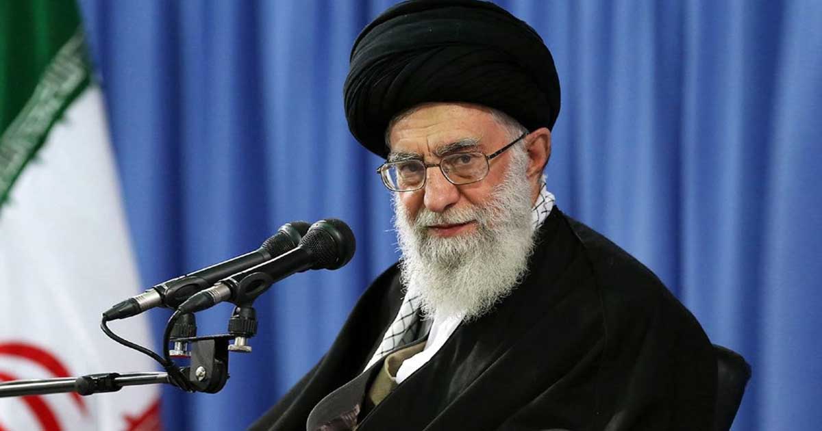Khamenei Frame Khamenei Denies Iran's Involvement in Hamas Attack, Praises Attackers ...