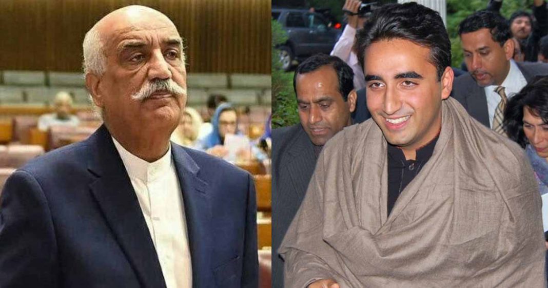 Khursheed shah advises Bilawal
