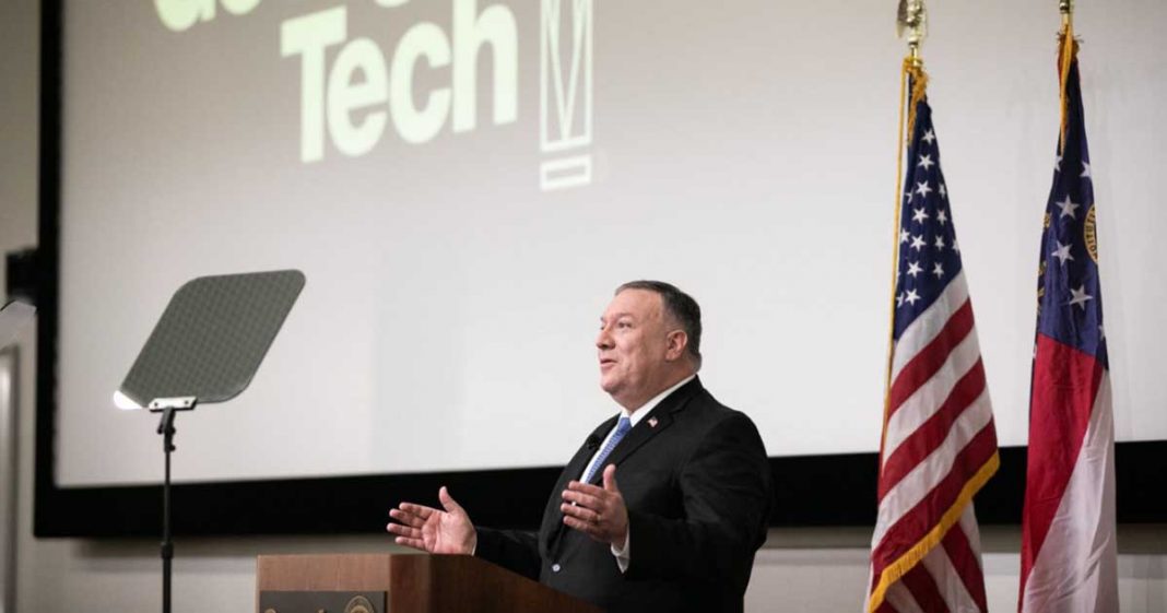 China sends students US