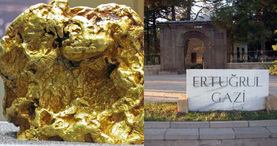 Turkey gold Ertugrul Gazi