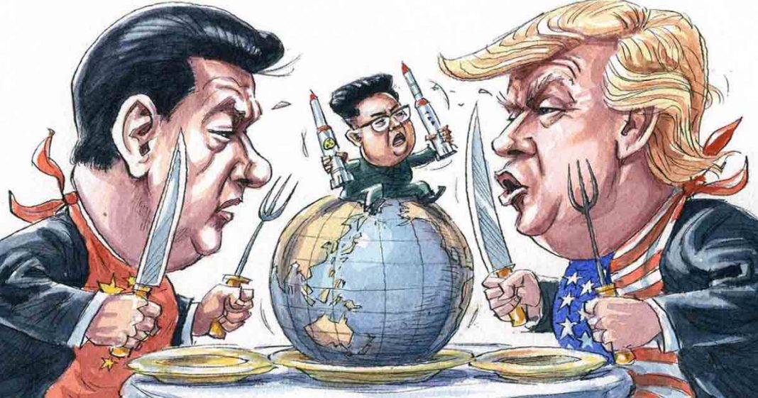 China sanctions North Korea