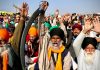Indian farmers protest