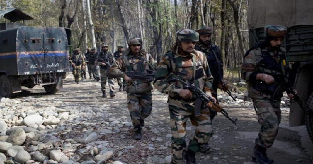 Indian troops launch CASO in Baramullah