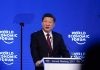 Xi warns Davos