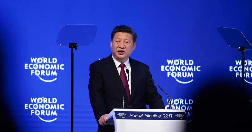 Xi warns Davos