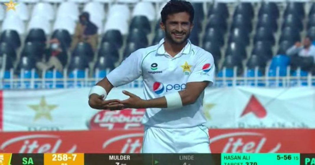 Hasan Ali rocking cradle