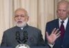 Modi Biden first talks