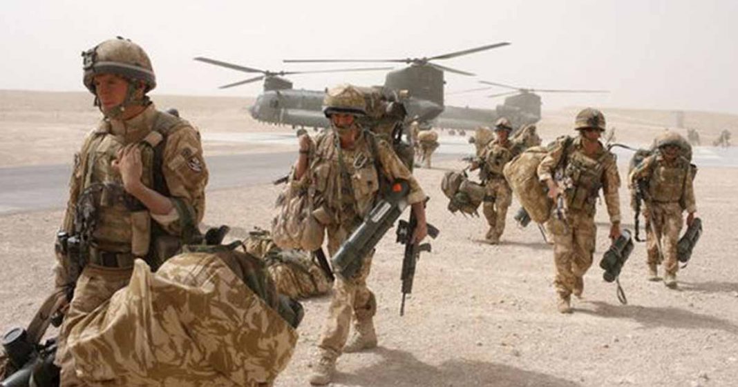 NATO leave Afghanistan