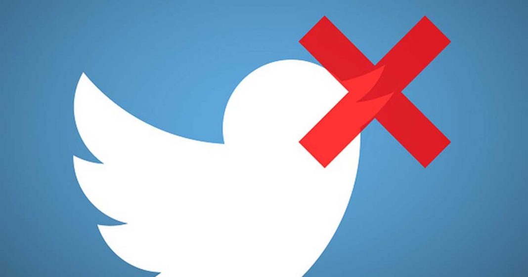 Twitter accounts suspension