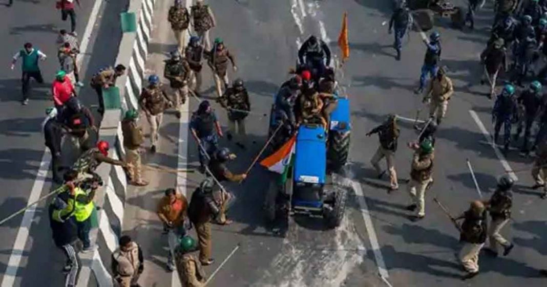 UN restraint India protest