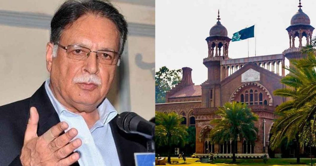 LHC rejected Pervaiz nomination