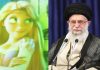 Iran leader hijab cartoon