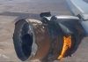 US plane engine failure