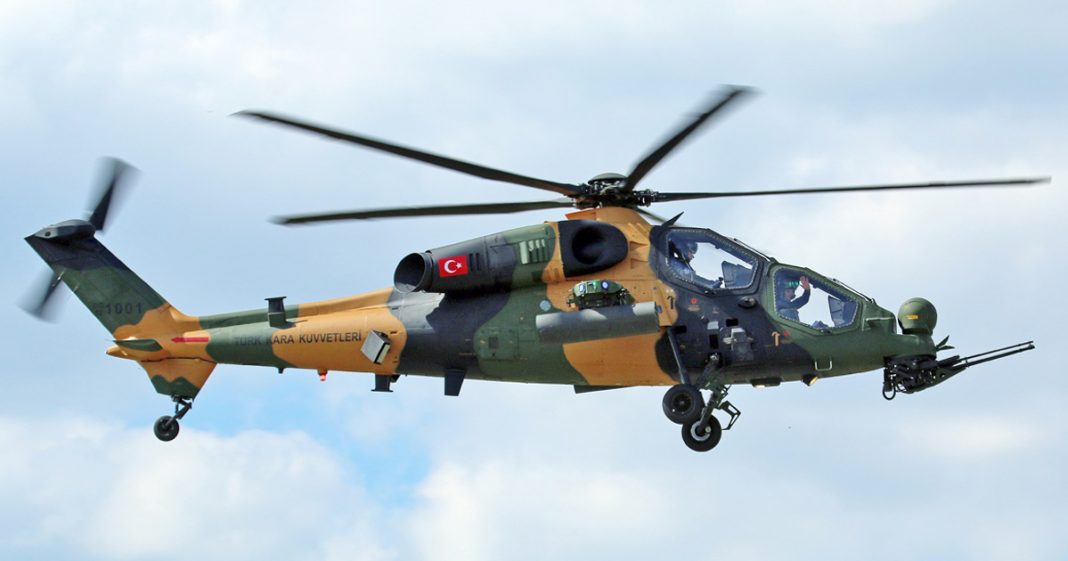 Turkish ATAK helicopter