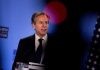 Blinken leaves NATO allies