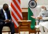 Pentagon chief India visit