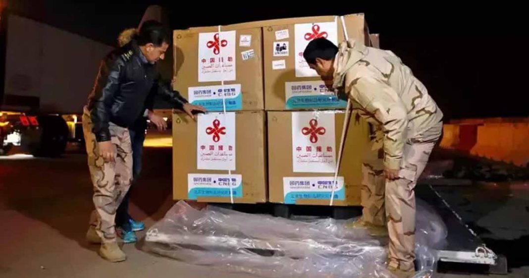 China gift Sinopharm vaccines