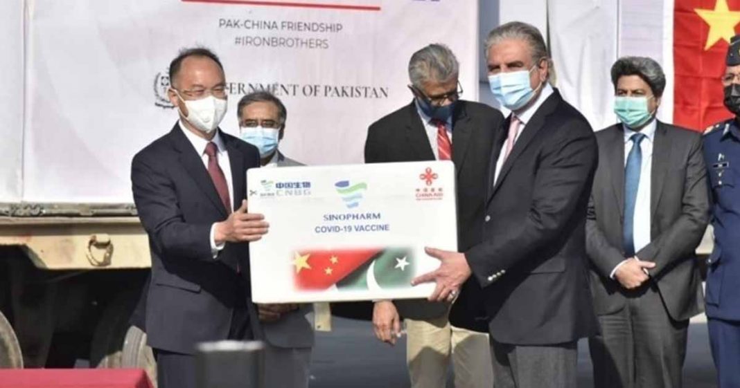 China gift Pakistan vaccine