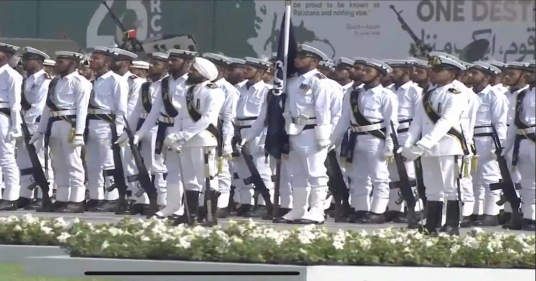 Sikh officer Pakistan Parade