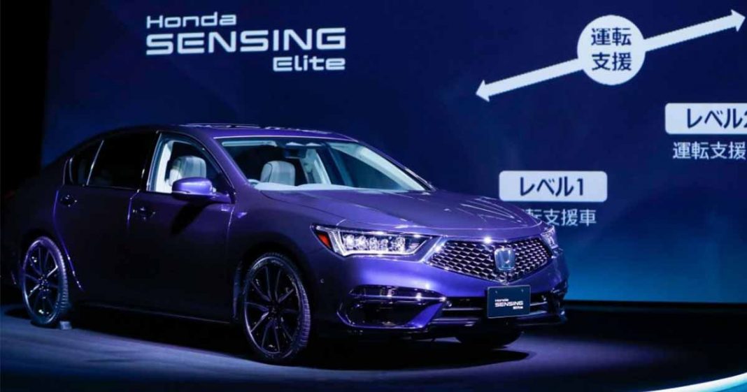 Honda self-driving car