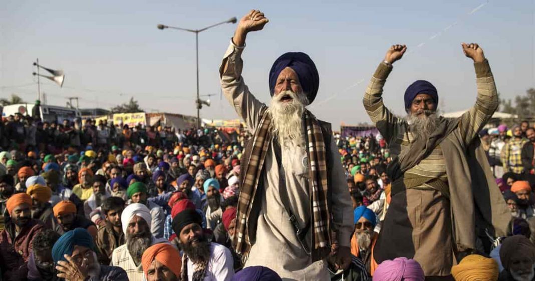 India farmer protest