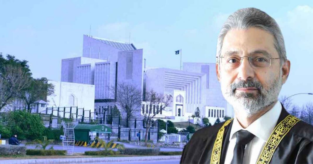 President Alvi approves Justice Qazi Faez