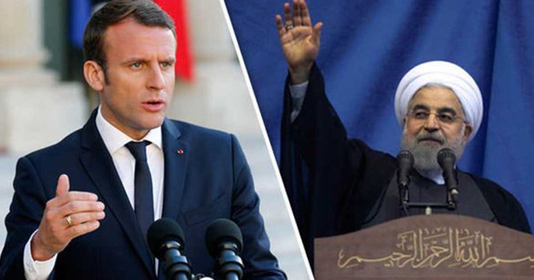 Macron Rouhani nuclear deal