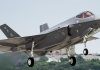 F-35 Taking off