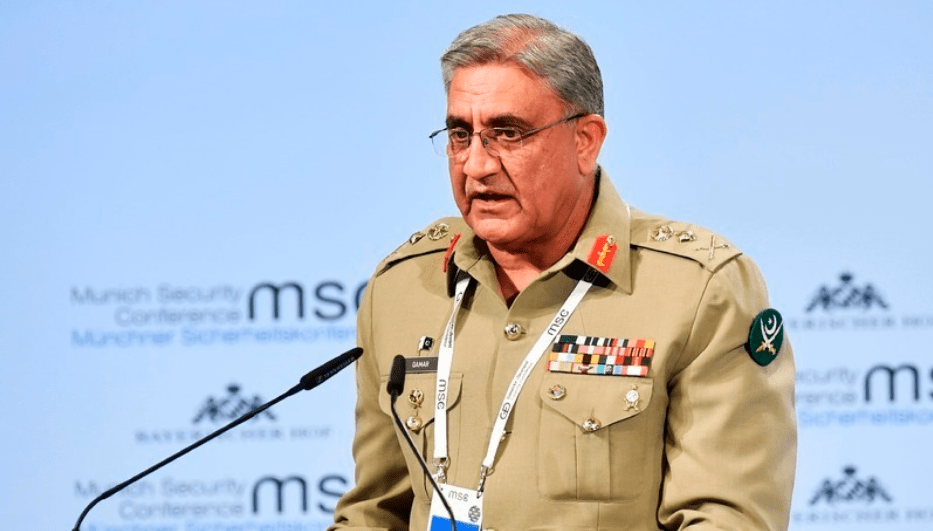 Bajwa's speech and Twitter