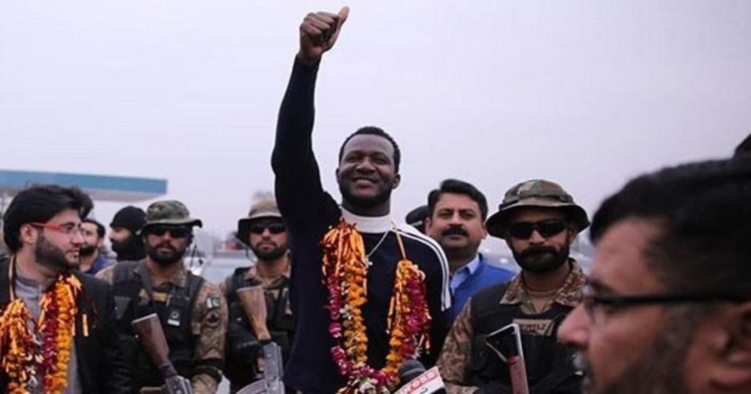Darren Sammy dance Pashto