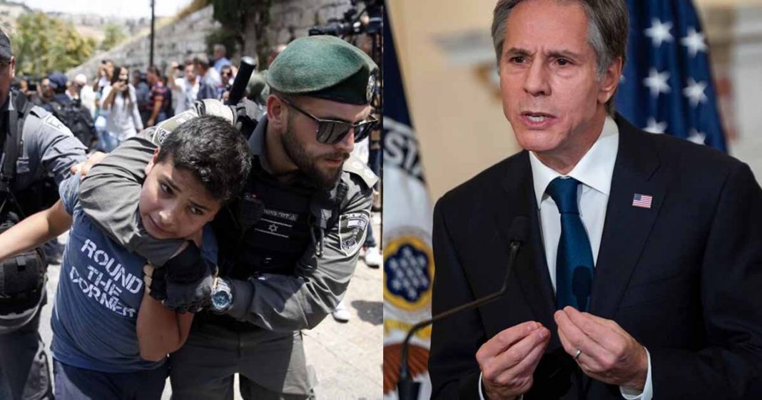 Blinken equal treatment Palestinians